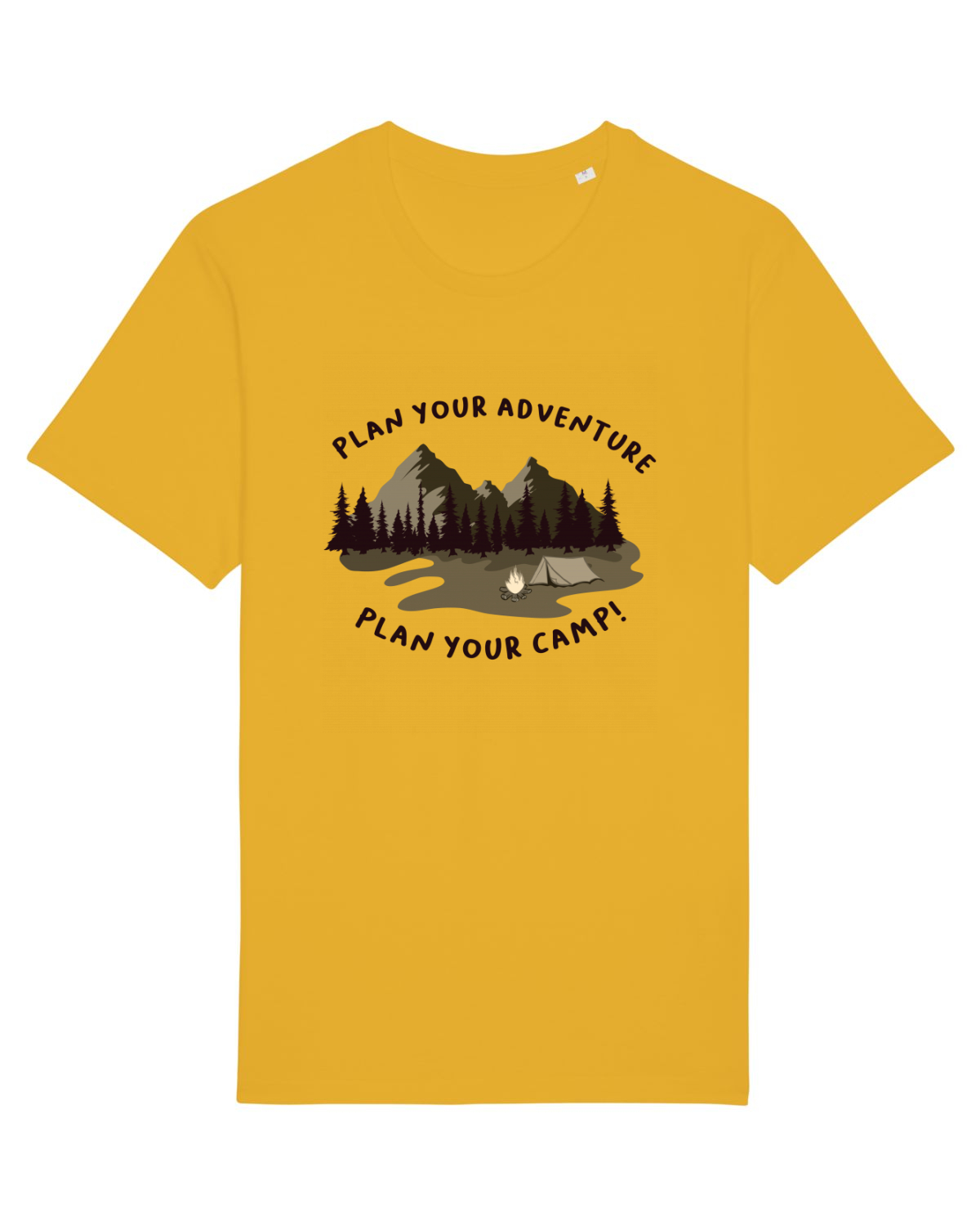 Tricou mânecă scurtă Unisex Rocker Spectra Yellow