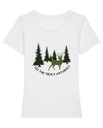 See the Truly Natural Tricou mânecă scurtă guler larg fitted Damă Expresser