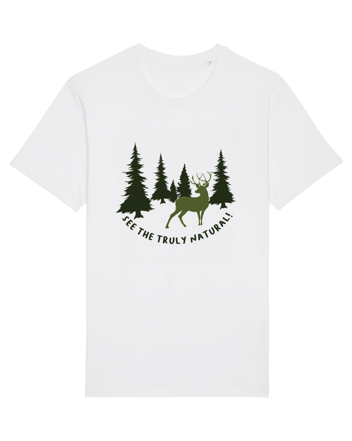 Tricou mânecă scurtă Unisex Rocker White