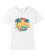 Free Time Tricou mânecă scurtă guler V Bărbat Presenter