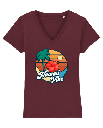 Hawaii Vibe Burgundy