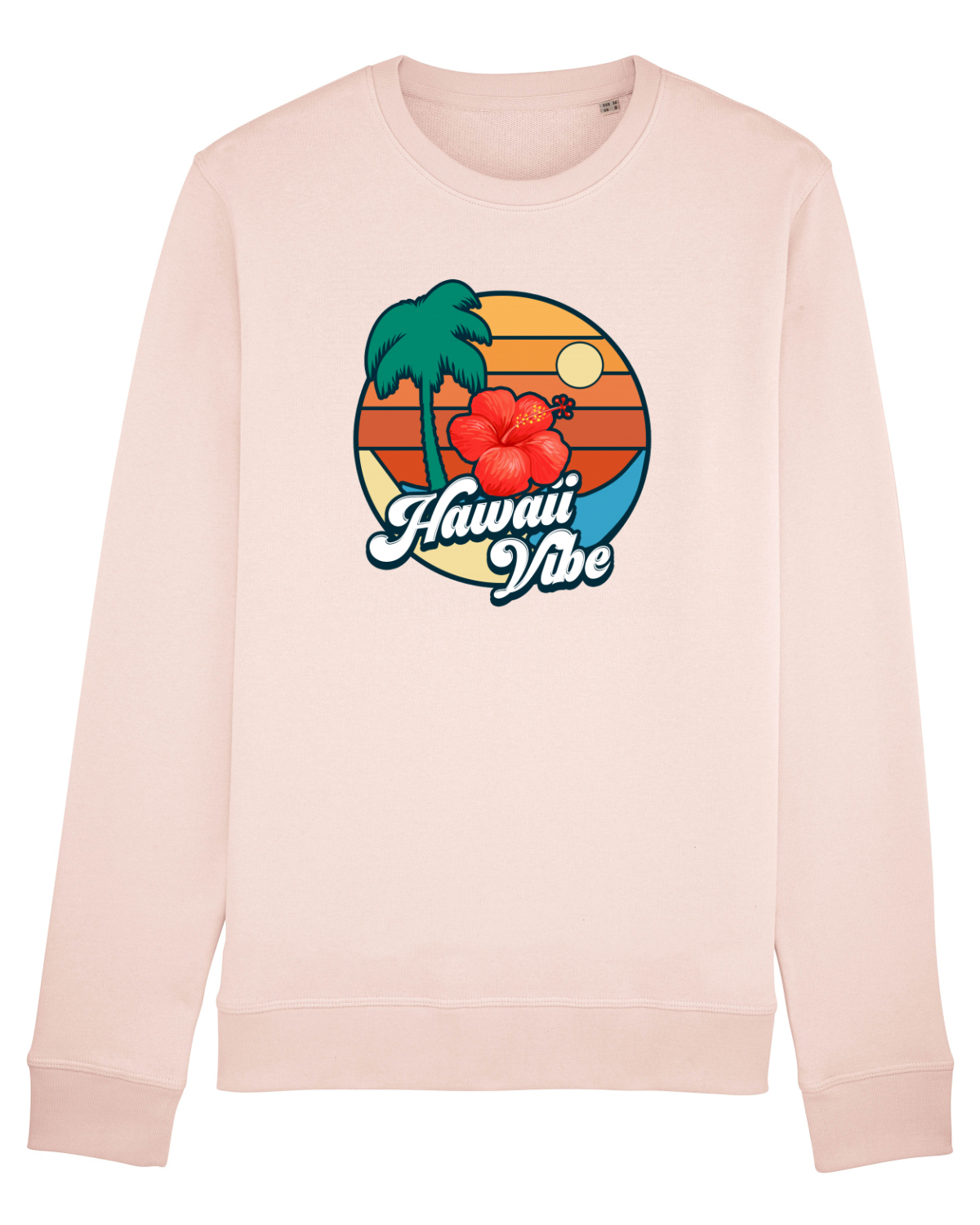 Bluză mânecă lungă Unisex Rise Candy Pink