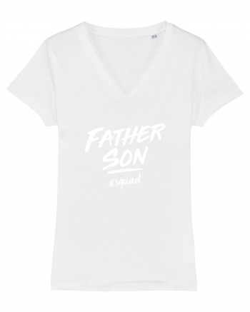 Father and Son squad White