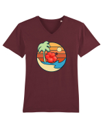 Exotic Island Tricou mânecă scurtă guler V Bărbat Presenter
