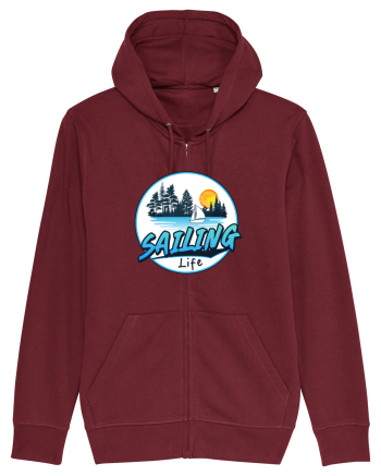 Sailing Life Burgundy