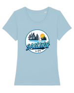 Sailing Life Tricou mânecă scurtă guler larg fitted Damă Expresser