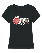 Martisor Tricou mânecă scurtă guler larg fitted Damă Expresser