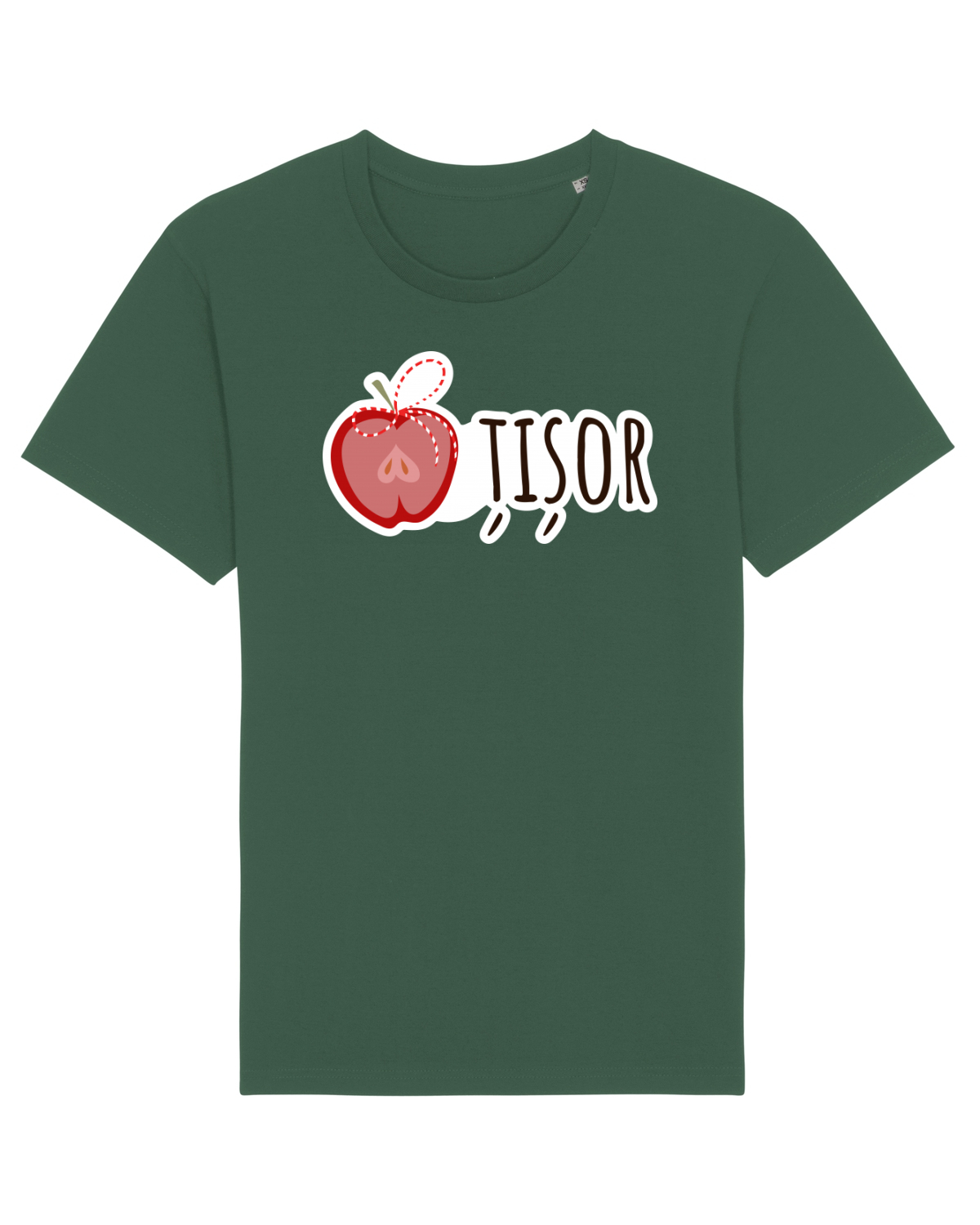 Tricou mânecă scurtă Unisex Rocker Bottle Green