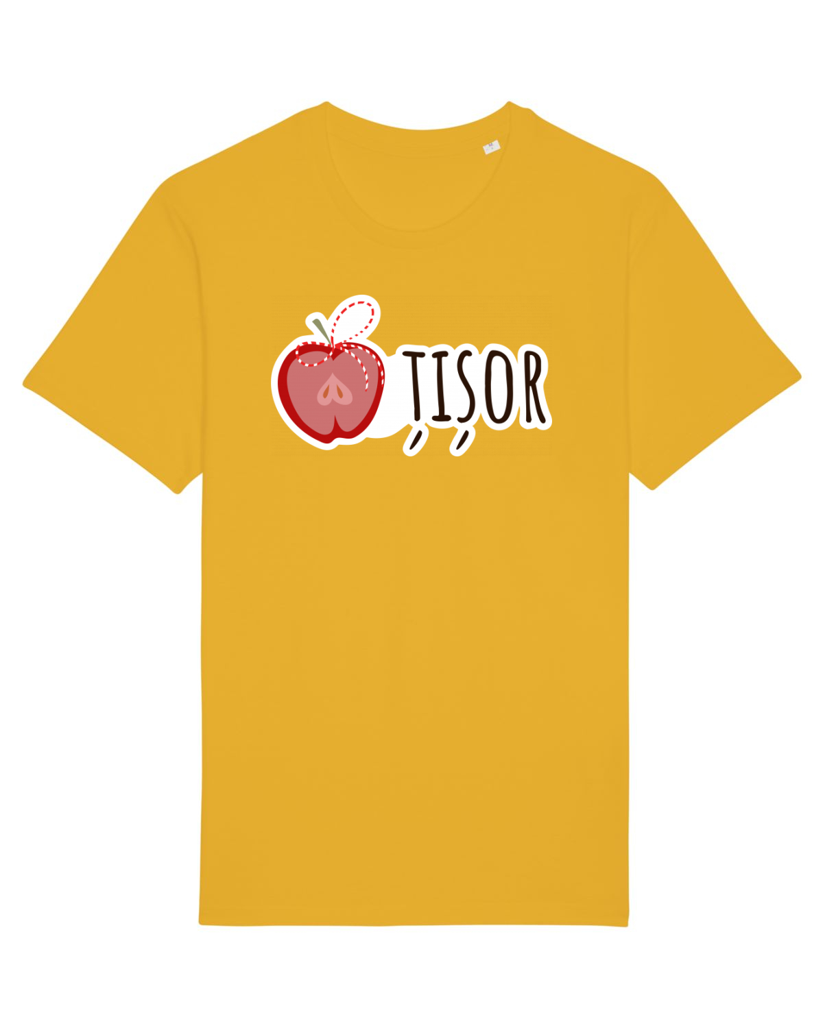 Tricou mânecă scurtă Unisex Rocker Spectra Yellow