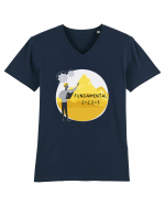 FUNDAMENTAL! Tricou mânecă scurtă guler V Bărbat Presenter