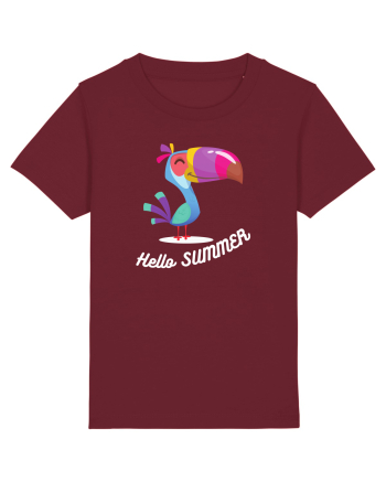 HELLO SUMMER-V2 Burgundy