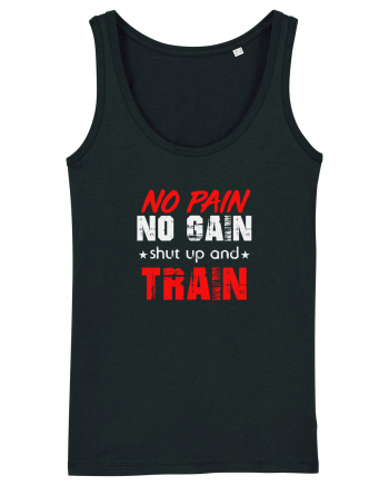 No Pain No Gain Black