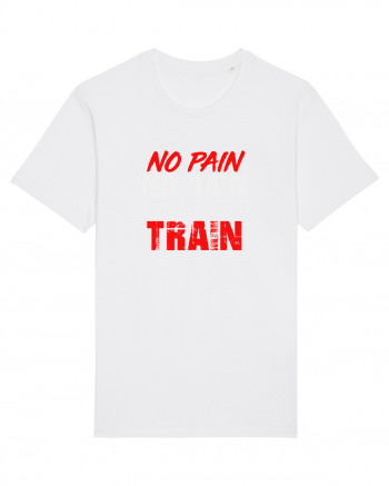 No Pain No Gain White