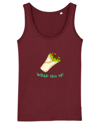 WRAP this up! Burgundy