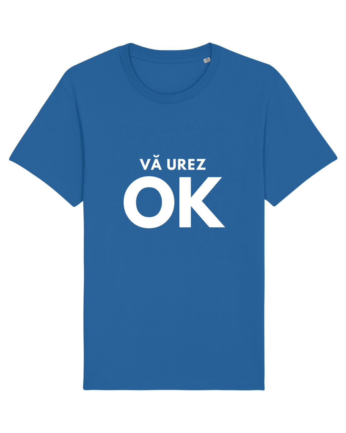 Tricou mânecă scurtă Unisex Rocker Royal Blue