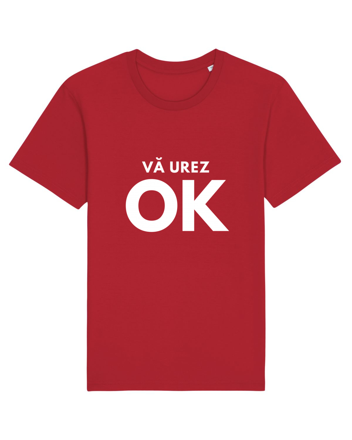 Tricou mânecă scurtă Unisex Rocker Red