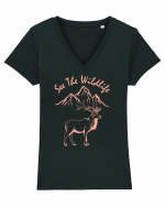 See the Wildlife Tricou mânecă scurtă guler V Damă Evoker