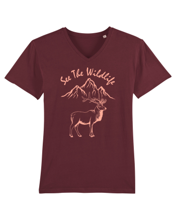 See the Wildlife Burgundy