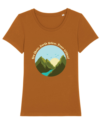 Sky Above, Earth Below, Peace Within! Roasted Orange