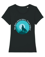 Sky Above, Earth Below, Peace Within! Tricou mânecă scurtă guler larg fitted Damă Expresser