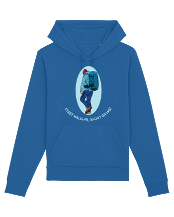 Start Walking, Enjoy Hiking! Royal Blue