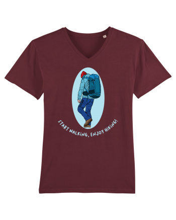Start Walking, Enjoy Hiking! Burgundy
