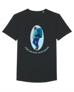 Start Walking, Enjoy Hiking! Tricou mânecă scurtă guler larg Bărbat Skater