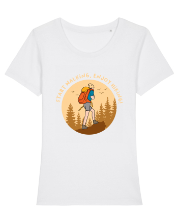 Start Walking, Enjoy Hiking! White