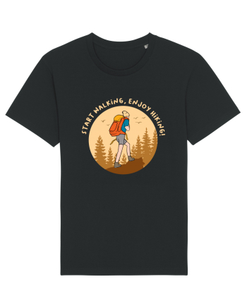 Start Walking, Enjoy Hiking! Black