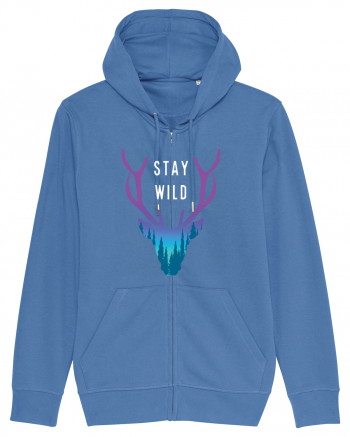 Stay Wild Bright Blue