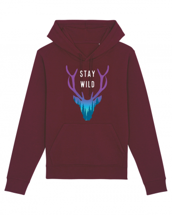 Stay Wild Burgundy