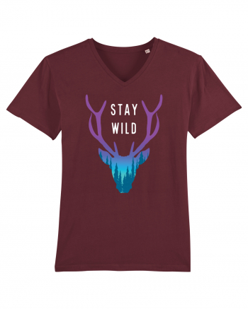 Stay Wild Burgundy