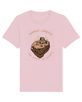 Summer Camping Can Never Go Wrong Cotton Pink