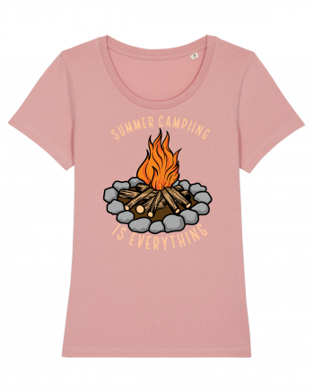 Summer Camping is Everything Canyon Pink