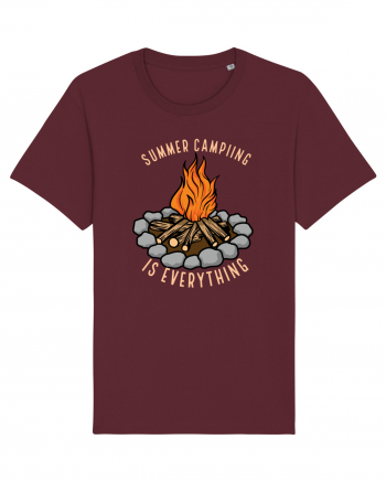 Summer Camping is Everything Burgundy