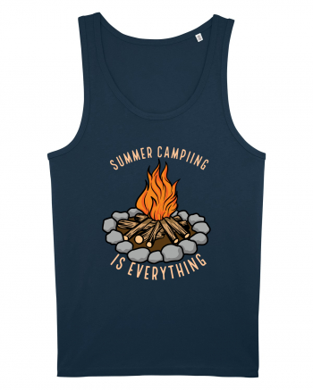 Summer Camping is Everything Navy