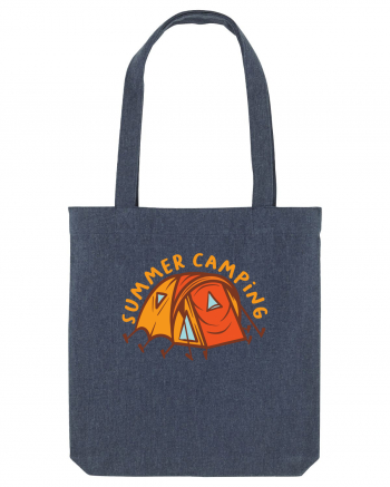 Summer Camping Midnight Blue