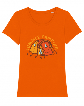 Summer Camping Bright Orange