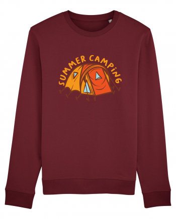 Summer Camping Burgundy