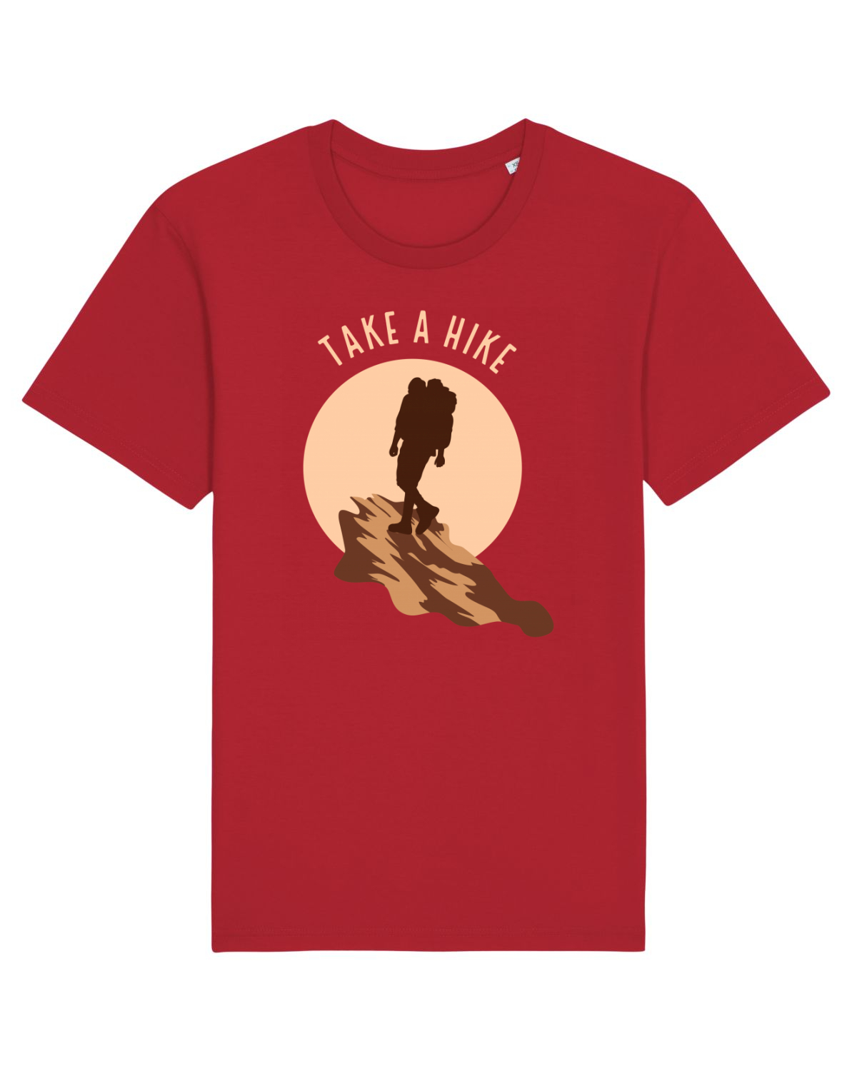 Tricou mânecă scurtă Unisex Rocker Red