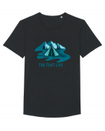 The Tent Life Tricou mânecă scurtă guler larg Bărbat Skater