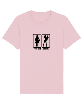 I love my wife Cotton Pink