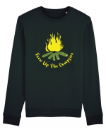 Turn Up the Campfire Bluză mânecă lungă Unisex Rise