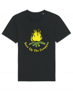 Turn Up the Campfire Tricou mânecă scurtă Unisex Rocker