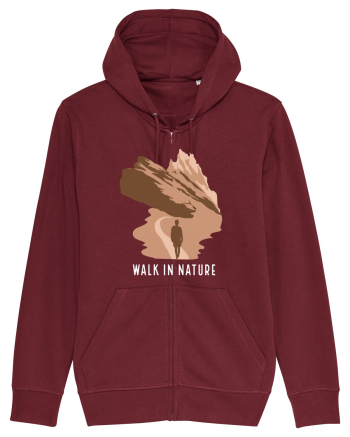 Walk in Nature Burgundy