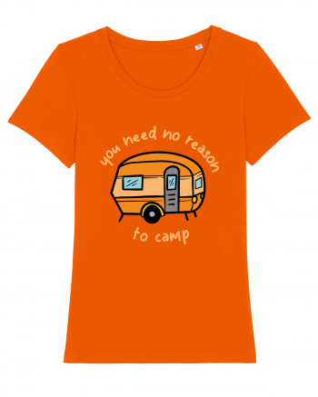 You Need No Reason to Camp Bright Orange