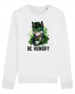 cu atitudine irlandeză - Be hungry Bluză mânecă lungă Unisex Rise