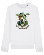 cu atitudine irlandeză - Everybody be cool this is a fashion robbery Bluză mânecă lungă Unisex Rise