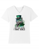 cu atitudine irlandeză - I do not have dreams Tricou mânecă scurtă guler V Bărbat Presenter