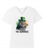 cu atitudine irlandeză - Pierce the darkness Tricou mânecă scurtă guler V Bărbat Presenter